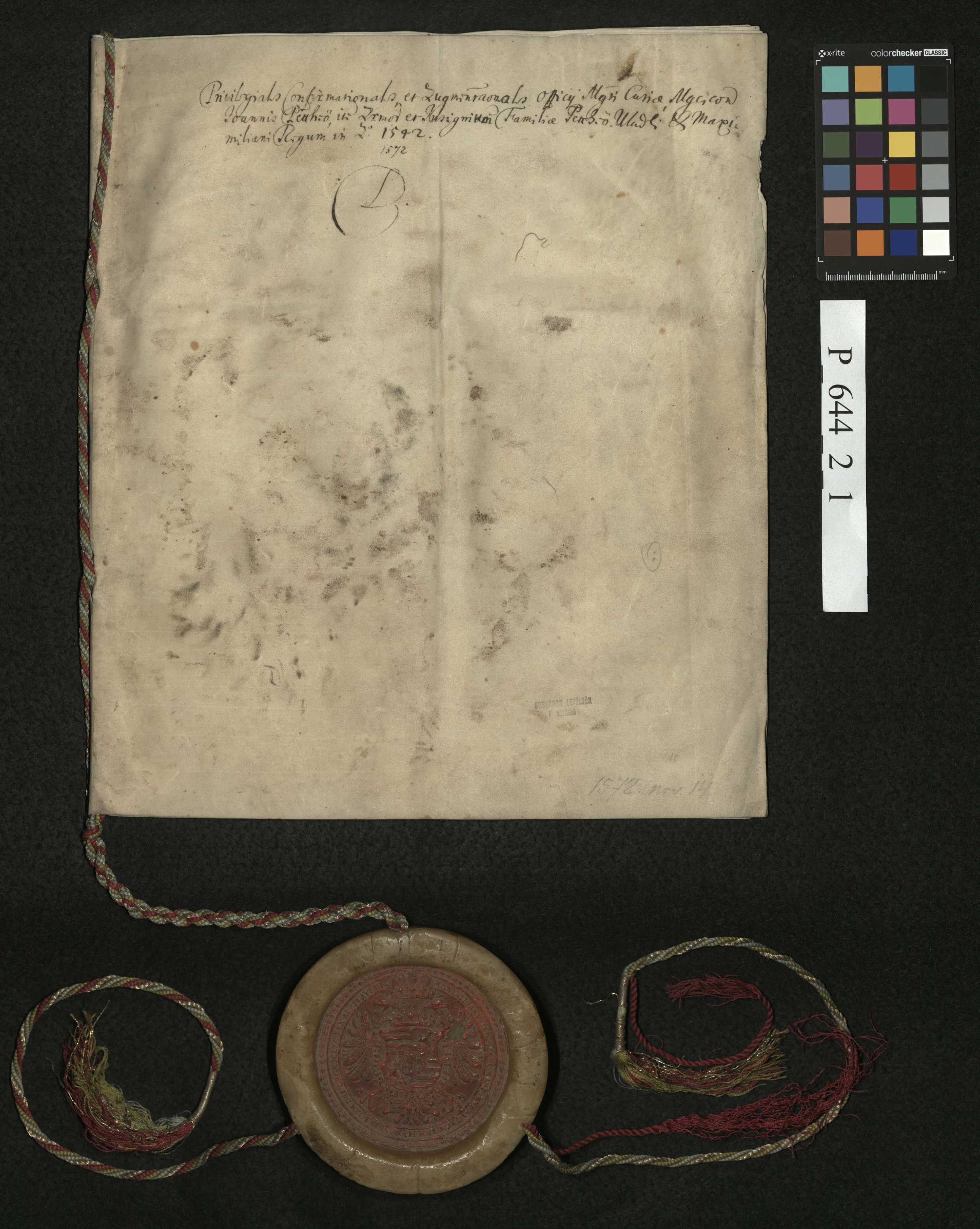 http://images.monasterium.net/illum/IllUrk/1572-11-14_Wien_Maximilian-II_Wappen-f-Johann Pethoe de Gerse III_HU_MNL_OL_P_0644_0002_0001_orig_01.jpg